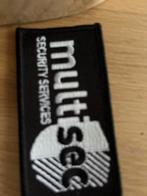 Multisec Security Services Patch, Kleding | Heren, Ophalen of Verzenden, Nieuw