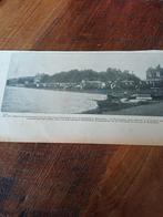 Knipsel woonwagens Schollenbrug Amsterdam 1910, Ophalen of Verzenden, Voor 1920, Knipsel(s)