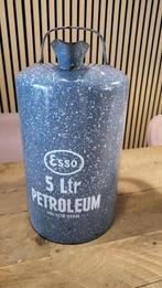 Oude Esso Petroleumkan Emaille, Antiek en Kunst, Ophalen of Verzenden