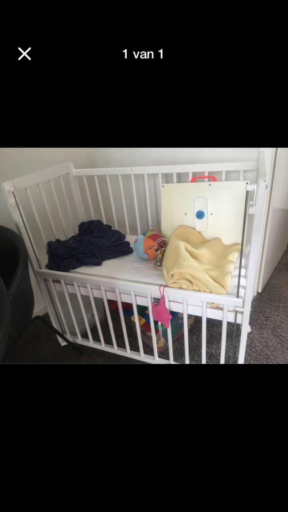 Co-sleeper merk Petit Amelie, Ophalen of Verzenden, Zo goed als nieuw, Minder dan 140 cm, Minder dan 70 cm