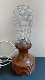 Vintage Design Bubbelglas Lamp - Jaren '60/'70, Ophalen of Verzenden, Gebruikt, Glas