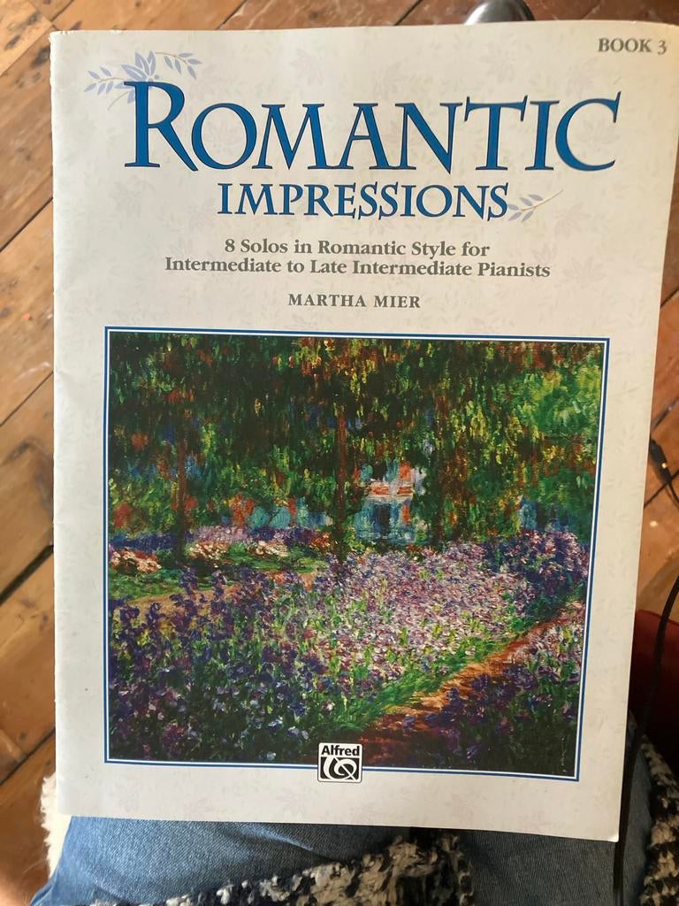 Romantic Impressions - Martha Mier - Piano Book, Muziek en Instrumenten, Bladmuziek, Gebruikt, Klassiek, Les of Cursus, Ophalen of Verzenden