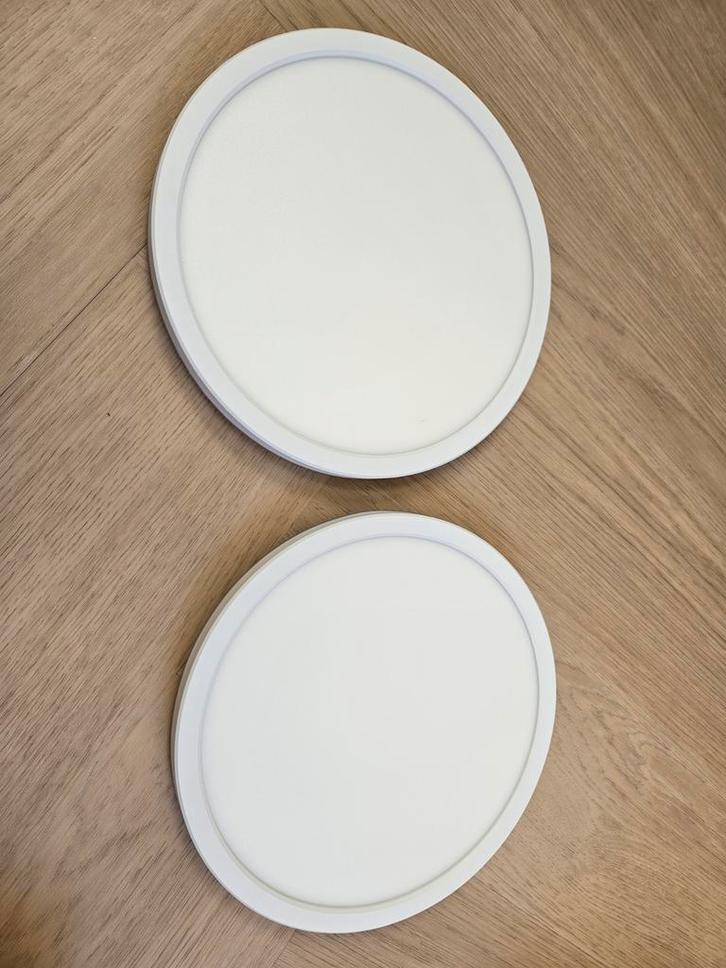 2x Philips LED Plafondlamp - 3 standen, Huis en Inrichting, Lampen | Plafondlampen, Zo goed als nieuw, Ophalen of Verzenden