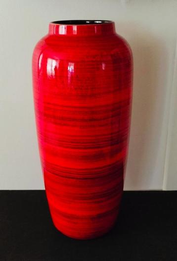 Prachtige vaas. W.Germany. Binnen & buiten keramiek. beschikbaar voor biedingen