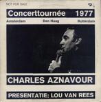 LP - Charles Aznavour Presentatie Lou Van Rees ‎– Concerttou, Cd's en Dvd's, Vinyl | Pop, 1960 tot 1980, Ophalen of Verzenden