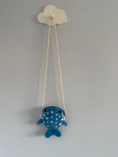 Vissen kindertasje ,  pouche portemonnee blauw, Sieraden, Tassen en Uiterlijk, Portemonnees, Nieuw, Blauw, Ophalen of Verzenden