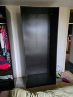 Ikea PAX kast, donkerbruin, 100 cm breed, 236 cm hoog, Ophalen, Overige materialen, Gebruikt, 200 cm of meer