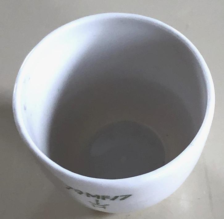 Giet kroesjes porselein, Hobby en Vrije tijd, Overige Hobby en Vrije tijd, Zo goed als nieuw, Ophalen of Verzenden