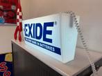 EXIDE accus reclame lichtbak, Ophalen, Gebruikt, ., Lichtbak of (neon) lamp