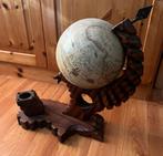 Antieke globe, Huis en Inrichting, Woonaccessoires | Wereldbollen, Ophalen of Verzenden, Zo goed als nieuw
