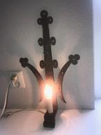 Antieke IJzeren Heng lamp, Ophalen of Verzenden, Gebruikt, Metaal