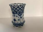 Royal Copenhagen Blue Fluted Full Lace Vaas, Ophalen of Verzenden