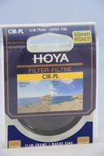 Hoya polarisatiefilter 55mm Slimline ZO GOED ALS NIEUW, Overige merken, Ophalen of Verzenden, 50 tot 60 mm, Polarisatiefilter