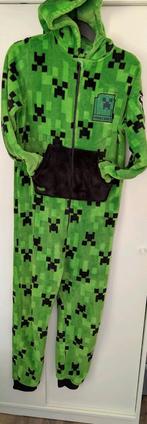 Minecraft fleece onesie 164 huispak, Ophalen of Verzenden, Gebruikt, Jongen of Meisje