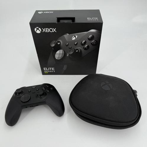 Microsoft Xbox One Elite Controller Series 2 - Zwart, Spelcomputers en Games, Games | Xbox Series X en S, Zo goed als nieuw