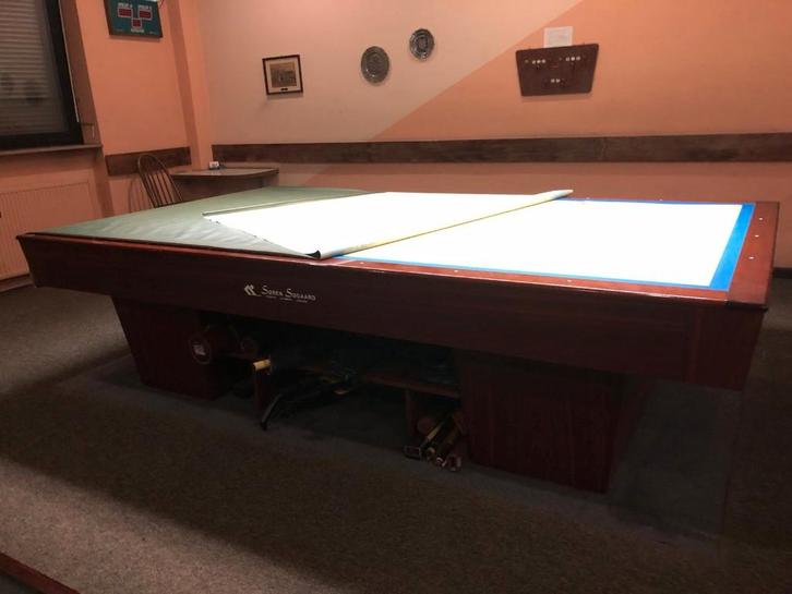 Sören Sögaard Biljarttafel 1,42 x 2,84 te koop !, Sport en Fitness, Biljarten en Poolen, Gebruikt, Biljarttafel, Ophalen of Verzenden