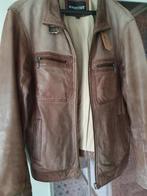 leren jas M, Kleding | Dames, Ophalen of Verzenden, Zo goed als nieuw, Maat 38/40 (M), Bruin