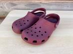Crocs Bordeaux Maat 38/39, Ophalen, Gedragen, Rood, Slippers