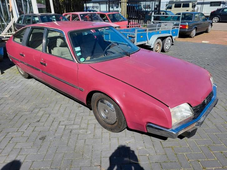 Citroen CX 2.0 Athena, Auto's, Oldtimers, Bedrijf, Te koop, Citroën, Benzine, Sedan, Handgeschakeld, Geïmporteerd, Rood, Beige