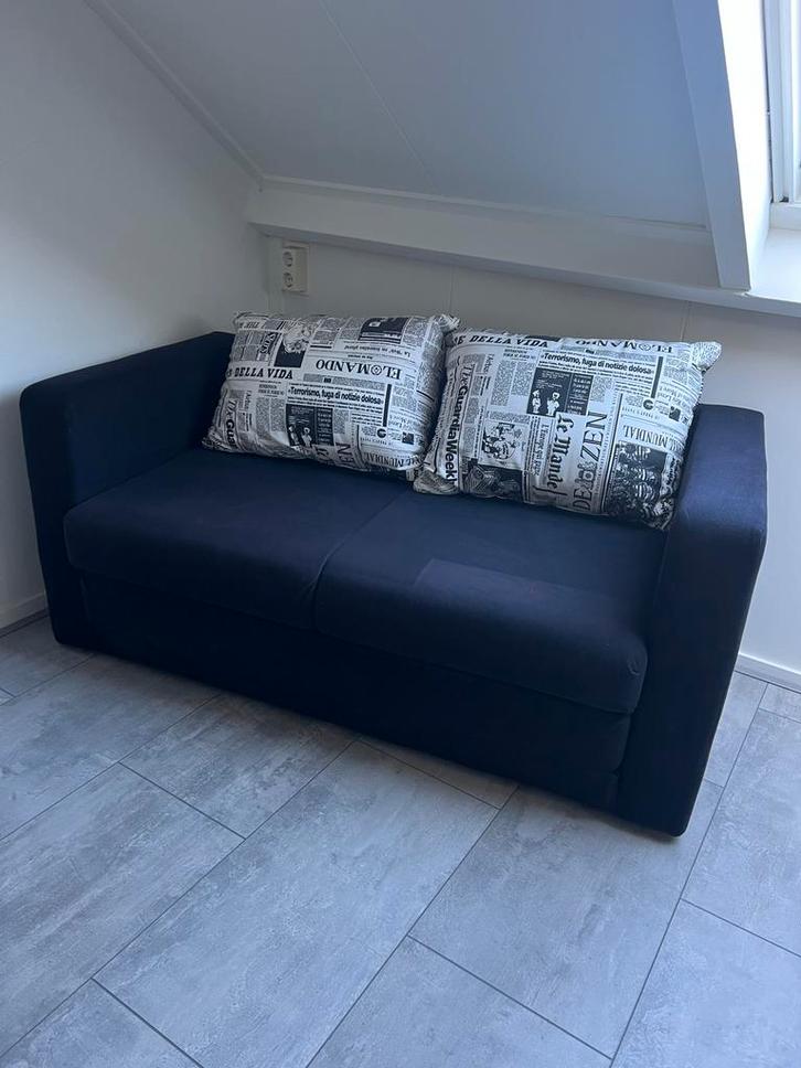 Slaapbank - Ideaal voor logeerkamer of chillen!, Huis en Inrichting, Banken | Sofa's en Chaises Longues, Gebruikt, Tweepersoons