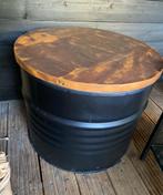 Salontafel/ bijzettafel ton, Ophalen, Gebruikt, Rond, Hout