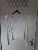 74 Wit linnen colbertje van Vero Moda maat 38, Kleding | Dames, Ophalen of Verzenden, Zo goed als nieuw, Maat 38/40 (M), Wit