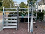 Aluminium rolsteiger  8 meter werkhoogte., Doe-het-zelf en Verbouw, Steigers, Ophalen, Gebruikt, Rolsteiger of Kamersteiger, 5 meter of hoger