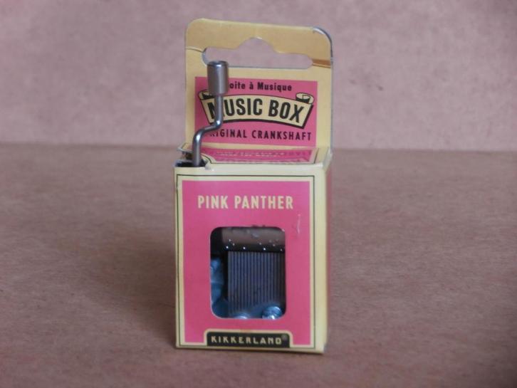 Speeldoosje Pink Panther Kikkerland muziek doosje muziekdoos, Muziek en Instrumenten, Orgels, Zo goed als nieuw, Orgel, 1 klavier
