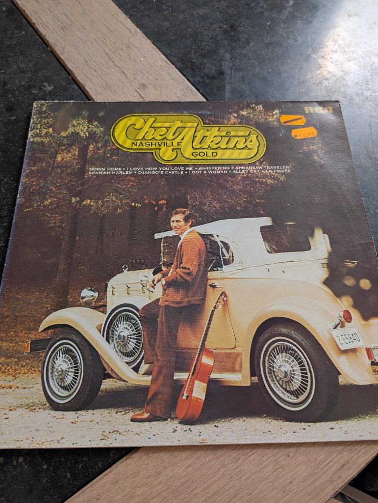 Chet Atkins - Nashville Gold, Ophalen of Verzenden, Gebruikt, 12 inch