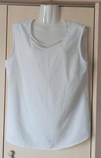 witte erfo top maat 44, Kleding | Dames, Tops, Wit, Maat 42/44 (L), Ophalen of Verzenden, Zonder mouw