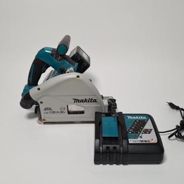 Makita DSP600 Accu Cirkelzaag | 2x 18V-5.0Ah | Acculader beschikbaar voor biedingen