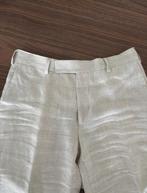 SuitSupply Pak - 100% Linnen (maat 46), Kleding | Heren, Ophalen of Verzenden, Zo goed als nieuw, Maat 46 (S) of kleiner, Beige