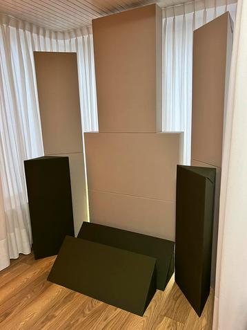 Basstrap met Membraam Driehoek home studio akoestisch paneel beschikbaar voor biedingen