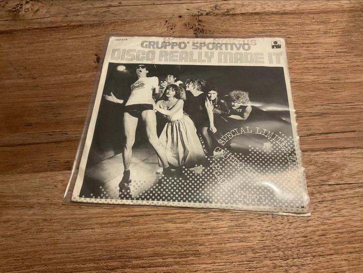 Gruppo Sportivo, Disco really made it, Cd's en Dvd's, Vinyl Singles, Single, 7 inch, Ophalen of Verzenden