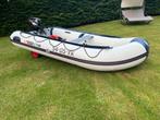 Rubber boot met motor, Watersport en Boten, Ophalen, Aluminium, Yamaha, Zo goed als nieuw