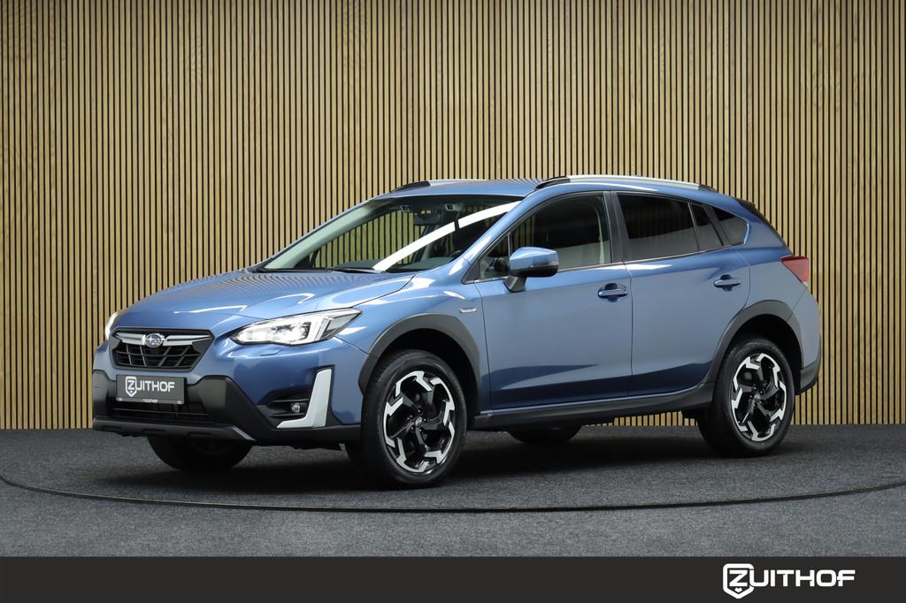 Subaru XV 2.0i e-BOXER Luxury AWD | Adaptive-cruise | Apple, Auto's, Subaru, 4 cilinders, Blauw, Origineel Nederlands, Bedrijf