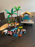 Playmobil vakantie eiland en bar, Ophalen of Verzenden, Zo goed als nieuw, Complete set