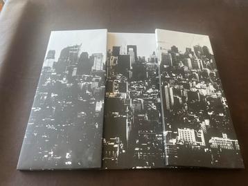 Stadsgezicht Canvas Prints - Set van 3 beschikbaar voor biedingen