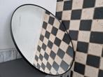 Grote ronde spiegel van Ikea, Lyndbyn., Huis en Inrichting, Woonaccessoires | Spiegels, Ophalen, Rond, Zo goed als nieuw, 75 tot 100 cm