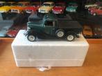 1:18 Ford V8 PickUp Luxe uitvoering Groen met Solido, Hobby en Vrije tijd, Modelauto's | 1:18, Ophalen of Verzenden, Gebruikt