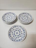 Jäger Blau Saks ontbijtborden borden 10 stuks, Gebruikt, Ophalen of Verzenden, Bord(en), Overige stijlen