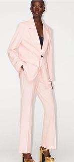 Zara pak nieuw pale pink blazer L of XL broek L, Nieuw, Zara, Kostuum of Pak, Ophalen of Verzenden