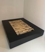 IKEA NORDLI bed 160x200 + lattenbodem - Topstaat!, Huis en Inrichting, Slaapkamer | Bedden, Ophalen, Japandi, Zwart, Tweepersoons