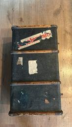 Oude Reiskoffer Amsterdam - Afrikalijn, Ophalen, Zo goed als nieuw, Minder dan 50 cm