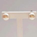 Parel zilver oorstekers zilveren oorbellen stekers 925 kerst, Nieuw, Ophalen of Verzenden, Met edelsteen, Knopjes of Stekers