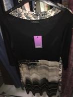 Nieuwe dames jurk geisha s/36 zwart bruin nude beige, Geisha, Zwart, Nieuw, Ophalen of Verzenden