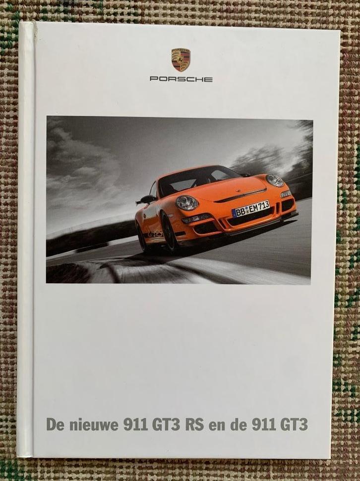 Nederlandse brochure Porsche 911 997 GT3 en GT3 RS MK1 2006, Boeken, Auto's | Folders en Tijdschriften, Nieuw, Porsche, Ophalen of Verzenden