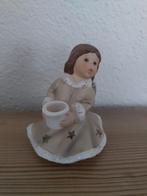 Kerst: Goebel Weihnacht engeltje met houder voor kaarsje,, Ophalen of Verzenden