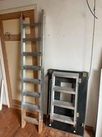Vlizotrap, trap zolder met luik hoogte plafond 240-250cm, Doe-het-zelf en Verbouw, Ladders en Trappen, Ophalen, Gebruikt, Ladder
