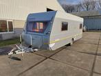 Dethleffs 540DBM Caravan Mover,Airco,WC,Fietsenrek,Voortent, Caravans en Kamperen, Caravans, Info@klokkert.nl, Rondzit, Vast bed